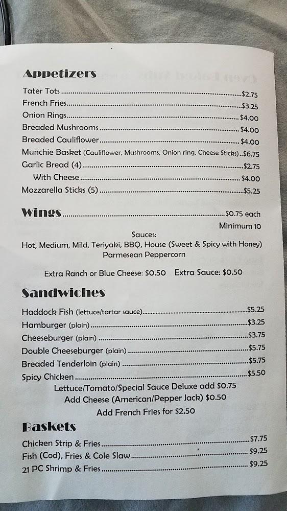6 Mile Bar & Pizzeria Menu image 4